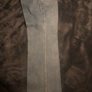 Cinch Blue Flare Wide Leg Jeans